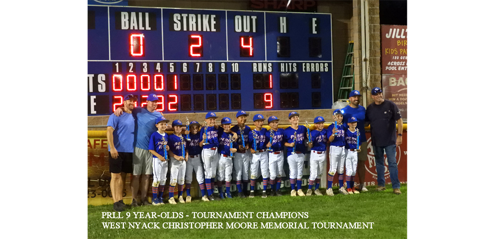PRLL 9's Win West Nyack Tournament (Tap for Photos)